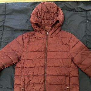 Uniqlo Puffer Red